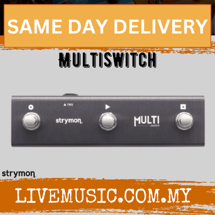 Strymon MultiSwitch Extended Control for Timeline, BigSky and Mobius / Multi Switch / footswitch / foot switch