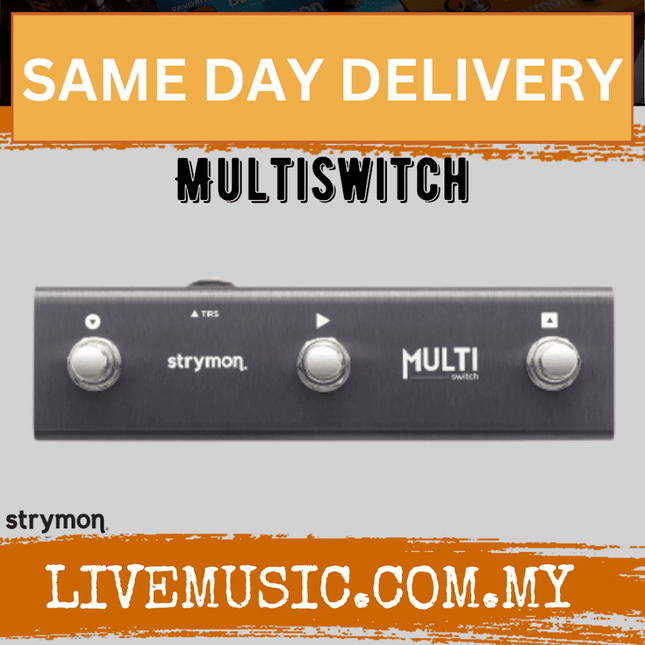 Strymon MultiSwitch Extended Control for Timeline, BigSky and Mobius / Multi Switch / footswitch / foot switch