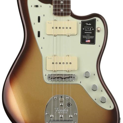 Fender American Ultra Jazzmaster Guitar, Rosewood Fretboard with Case - Mocha Burst