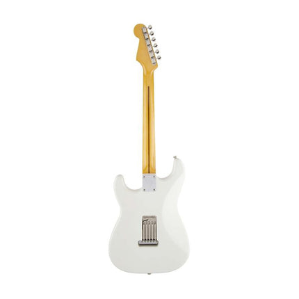 Fender Artist Eric Johnson SSS Stratocaster Guitar, Maple Fretboard with Deluxe Hardshell Case - White Blonde
