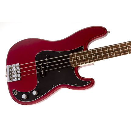 Fender Artist Nate Mendel Precision Bass, Rosewood Neck with Gig Bag - Candy Apple Red