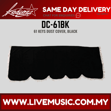 Kadenza DC-61 61-Key Keyboard Digital Piano Dust Cover for Yamaha Casio Korg Roland ( DC61 LMC )