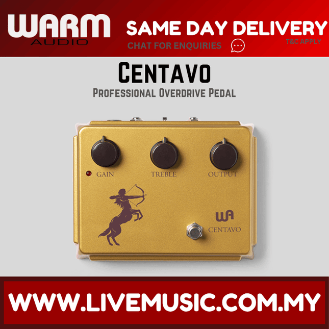 Warm Audio WA-CV Centavo Professional Overdrive Pedal — ( WACV WA CV )