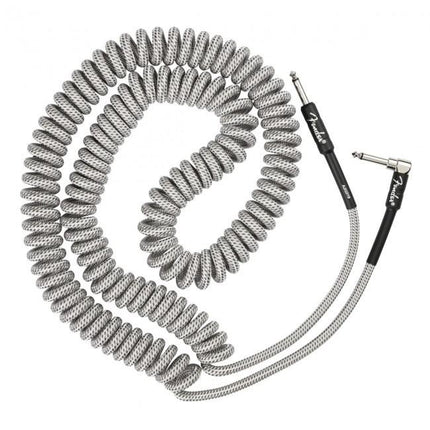 Fender Professional Coil Guitar Cable, 30ft - White Tweed
