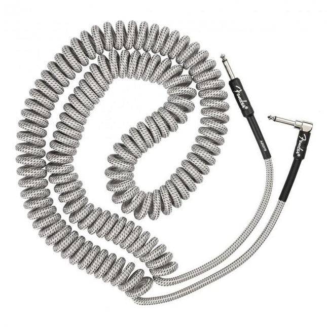 Fender Professional Coil Guitar Cable, 30ft - White Tweed
