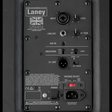 Laney LFR212 800 Watt, 2x12 inch Amplifier Cabinet (LFR-212/LFR 212)