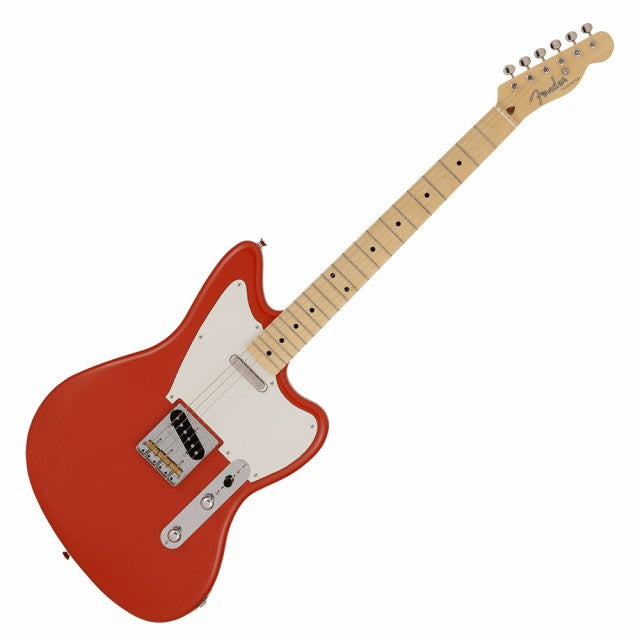 Fender Japan Offset Telecaster Electric Guitar, Maple Fretboard with FREE Gig Bag - Fiesta Red