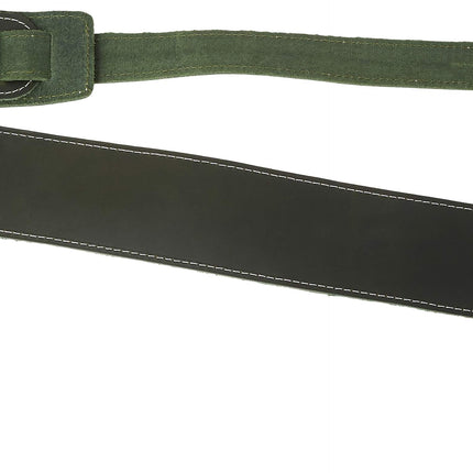 Fender Broken-in Leather Guitar Strap - Green