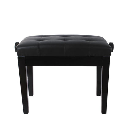 Kadenza LAPB-100 High Quality Modern Adjustable Piano Bench, Keyboard Bench, x bench, Stool - Black (LAPB100 / LMC)