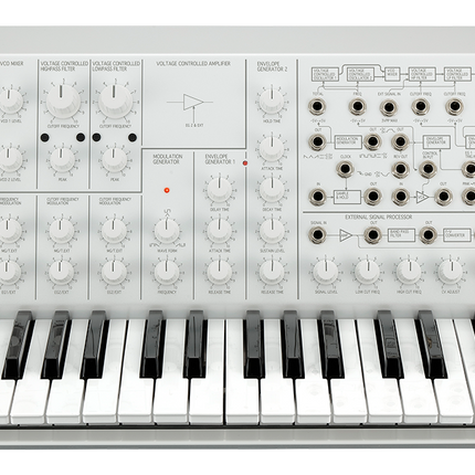 Korg MS-20 FS Full-size MS-20 Synthesizer - White (MS20FS/MS20)
