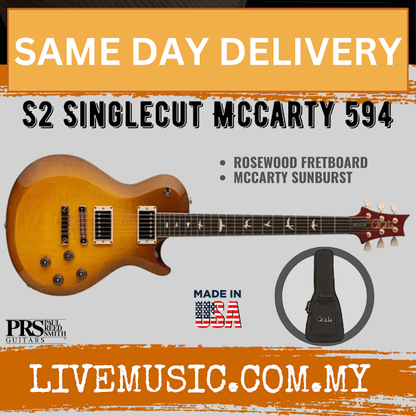 PRS S2 Singlecut McCarty 594 Electric Guitar w/Bag