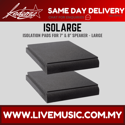 Kadenza Isolation Pads for 7" & 8" Speaker, Large Size - Pair ( isolation Pad / LMC )