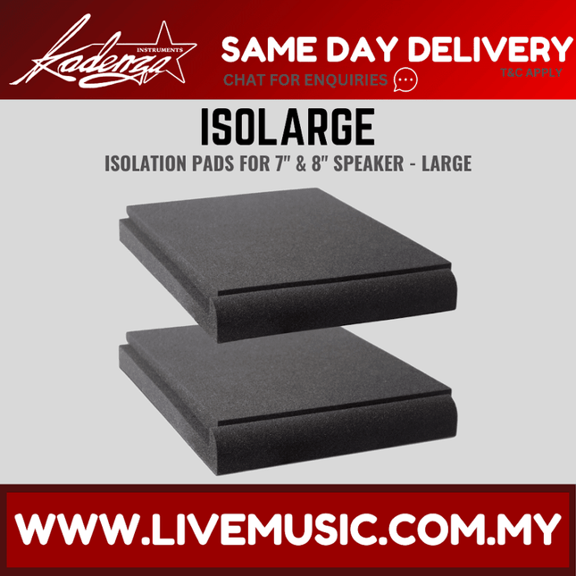 Kadenza Isolation Pads for 7" & 8" Speaker, Large Size - Pair ( isolation Pad / LMC )