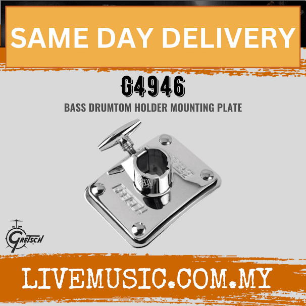 Gretsch G4946 Bass Drum Tom Holder Mounting Plate for Brooklyn