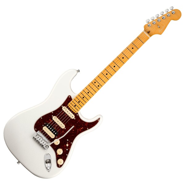 Fender American Professional II HSS Stratocaster Electric Guitar, Maple Fretboard - Olympic White