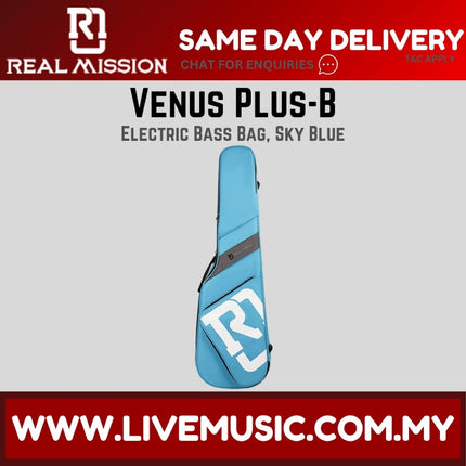 Real Mission Venus Plus-B Electric Bass Guitar Bag ( VENUSPLUSB VENUS-PLUS VENUS+ )