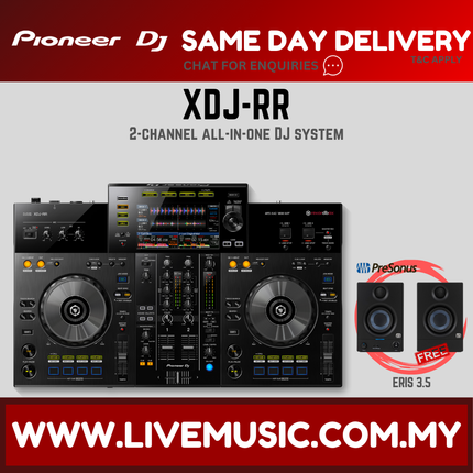 Pioneer DJ XDJ-RR Digital rekordbox DJ System With Monitor Speaker And Case (XDJ RR/XDJRR)