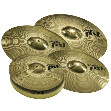 Paiste PST 3 Universal Cymbal Set - 14"/16"/20" (14" Hi-Hat / 16" Crash / 20" Ride / PST3)