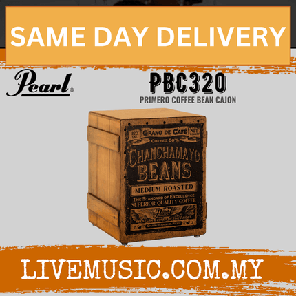 Pearl PBC320 Primero Crate Style Cajon - Coffee Bean (PBC-320)