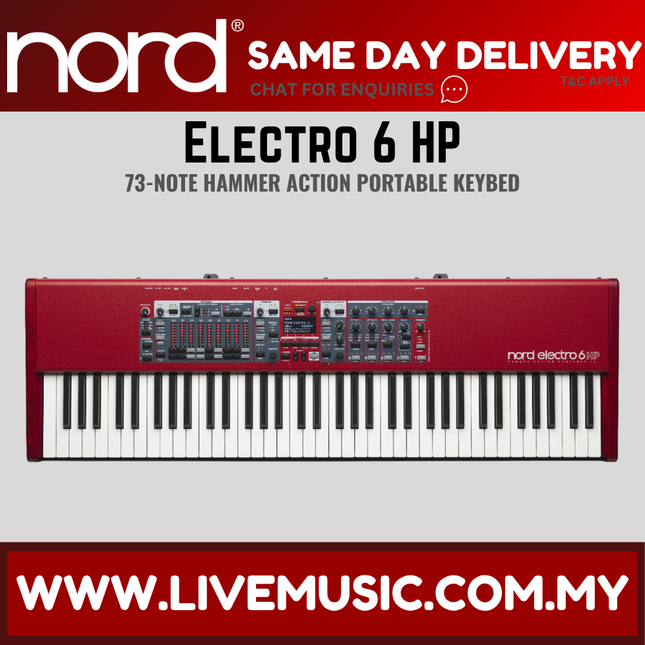 Nord Electro 6HP Hammer Action Portable Stage Piano