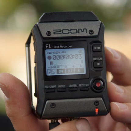 Zoom F1-LP Field Recorder And Lavalier Microphone Mic (F1LP/F1 LP)