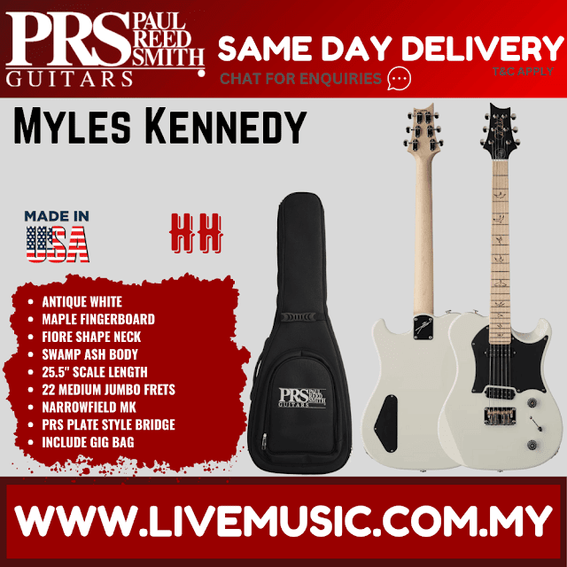 PRS Myles Kennedy Signature Electric Guitar Maple FB