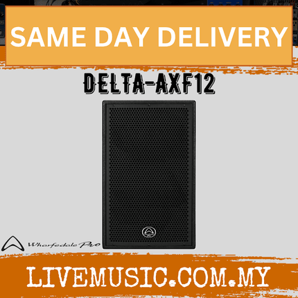 Wharfedale DELTA-AXF12 Active Speaker With Speaker Stand And Cables - Each / Pair (DELTAAXF12/DELTA AXF12)
