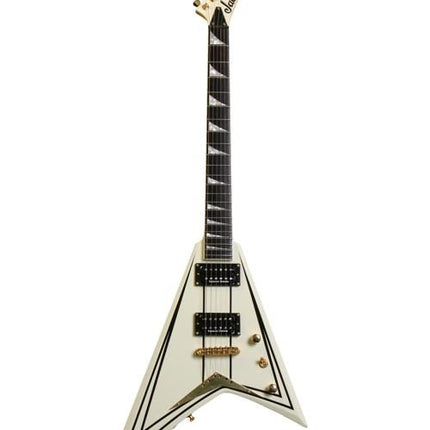 Jackson Pro Series Rhoads RRT3 Electric Guitar - Ivory with Black Pinstripes (RRT-3/RRT 3)