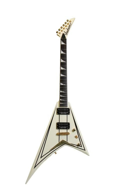 Jackson Pro Series Rhoads RRT3 Electric Guitar - Ivory with Black Pinstripes (RRT-3/RRT 3)