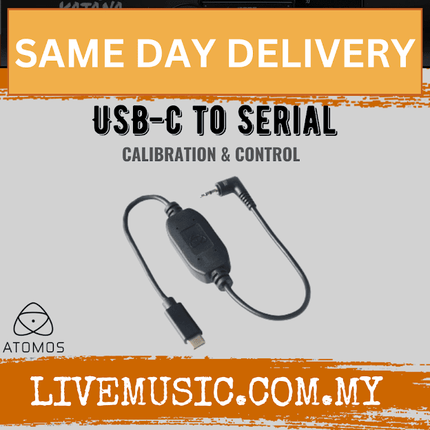 Atomos USB-C to Serial Calibration & Contro