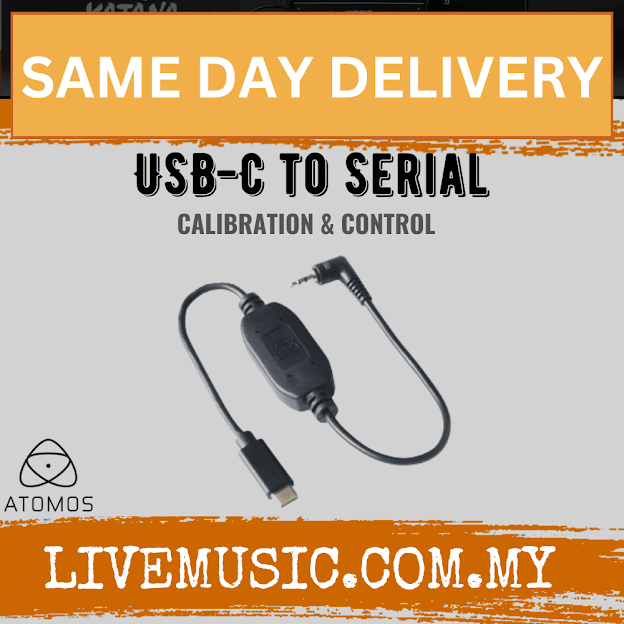 Atomos USB-C to Serial Calibration & Contro