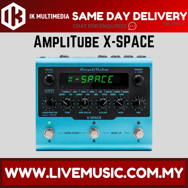 IK Multimedia AmpliTube X-SPACE - Reverb Pedal ( AmpliTube X SPACE / XSPACE )