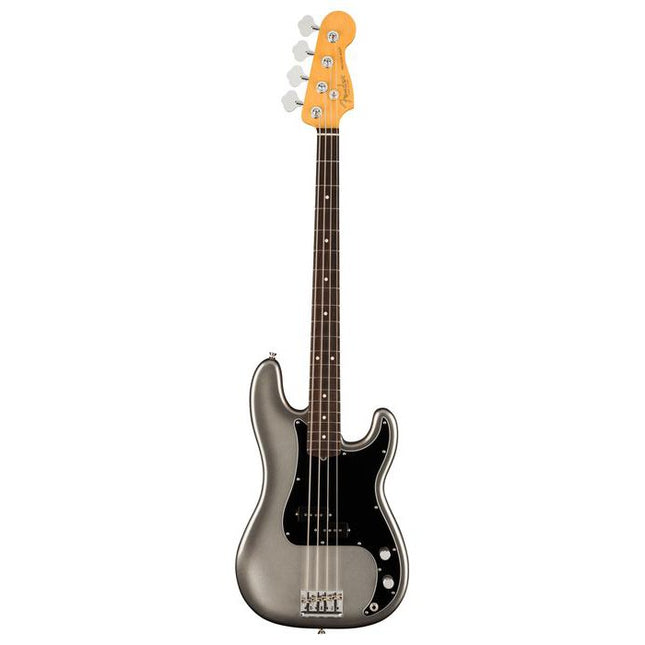 Mercury Precision Bass electric guitar with rosewood fretboard, front view