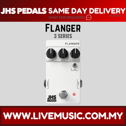 JHS 3 Series Flanger Guitar Effects Pedal