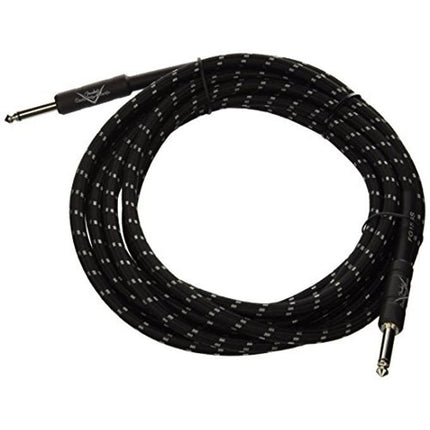 Fender Custom Shop Performance Series 10ft Instrument Cable - Black Tweed