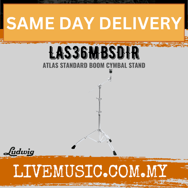 Ludwig LAS36MBSDIR Atlas Standard Boom Cymbal Stand