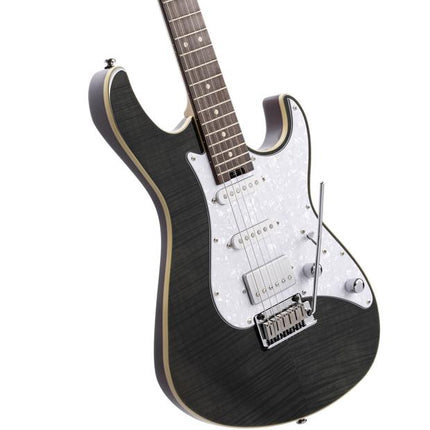Cort G280 Select Electric Guitar Rosewood Fretboard with Bag - Trans Black (G280-Select/G280select)