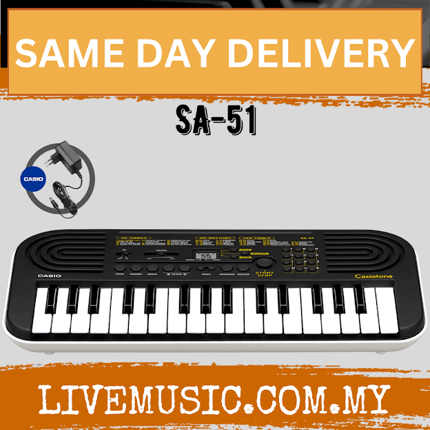 Casio SA-51 32-Keys Mini Keyboard ( SA51 / SA 51 )