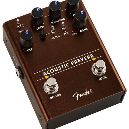 Fender Acoustic Preamp / Reverb Guitar Effects Pedal