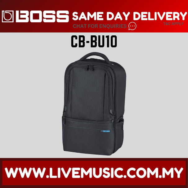 Boss CB-BU10 Backpack Utility Gig Bag For Accessories ( CB BU10 /  CBBU10)