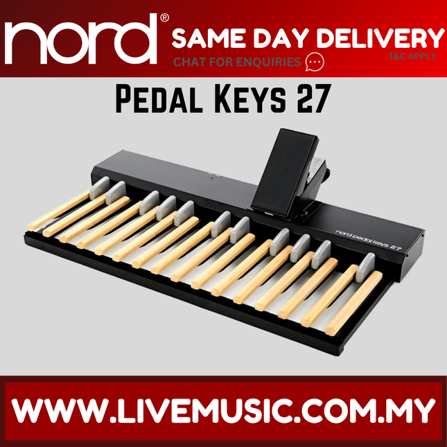 Nord Pedal Keys 27 MIDI Pedal Board