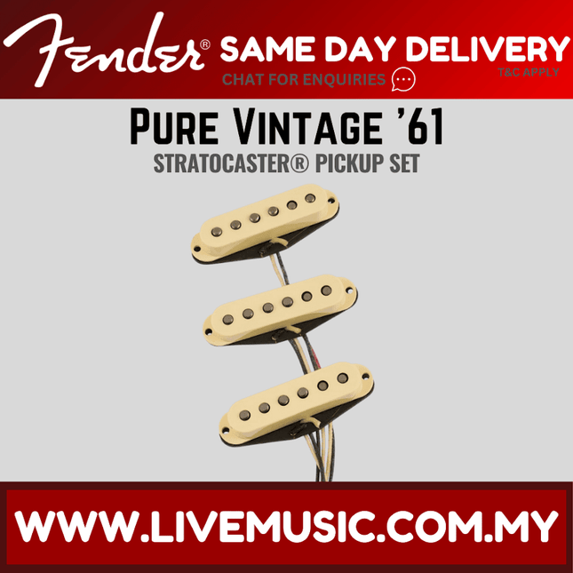 Fender Pure Vintage 61 Stratocaster Pickup Set