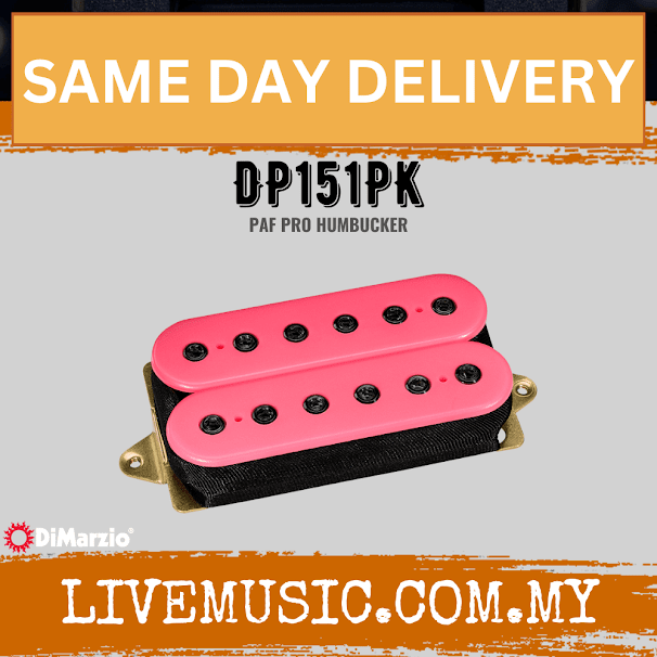 DiMarzio DP151PK PAF Pro Humbucker Pickup - Black (DP151 PK/DP151-PK)