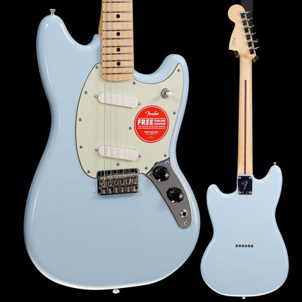 Fender Player Mustang Electric Guitar, Maple Fretboard - Sonic Blue