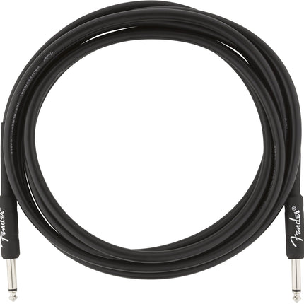Fender Professional Series Instrument Cable, 15ft - Black
