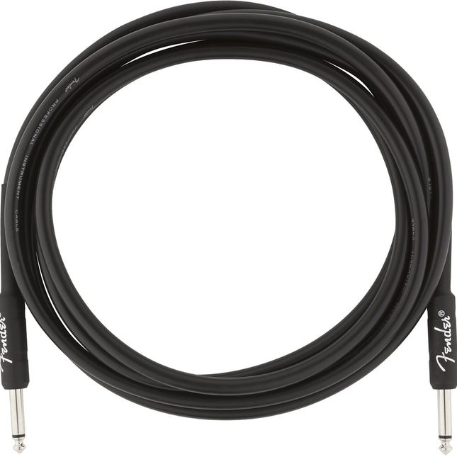 Fender Professional Series Instrument Cable, 15ft - Black