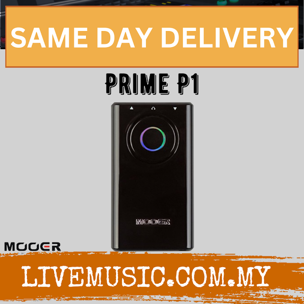 Mooer Prime P1 Intelligent Pedal - Black
