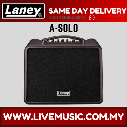 Laney A-SOLO Acoustic Guitar Amplifier, 60 Watt ( ASolo )