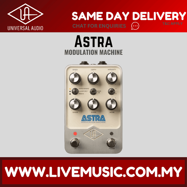 Universal Audio UAFX Astra Modulation Machine Pedal (  AstraModulationMachine )