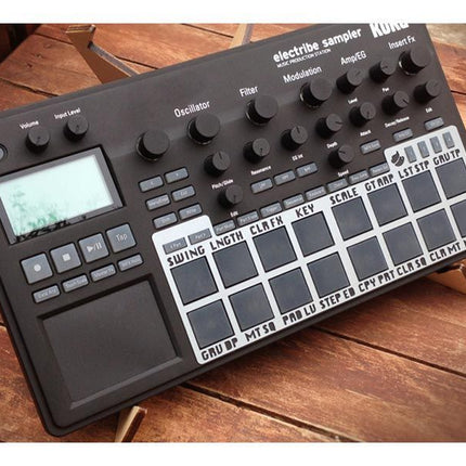 Korg Electribe 2S Sampler Music Production Station Midi Controller- Black (ELECTRIBE2S/ELECTRIBE-2S)